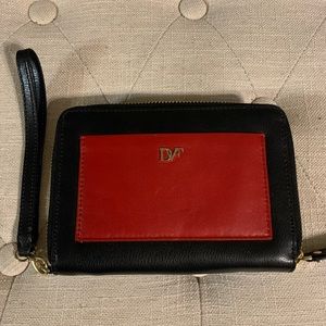 DVF wristlet